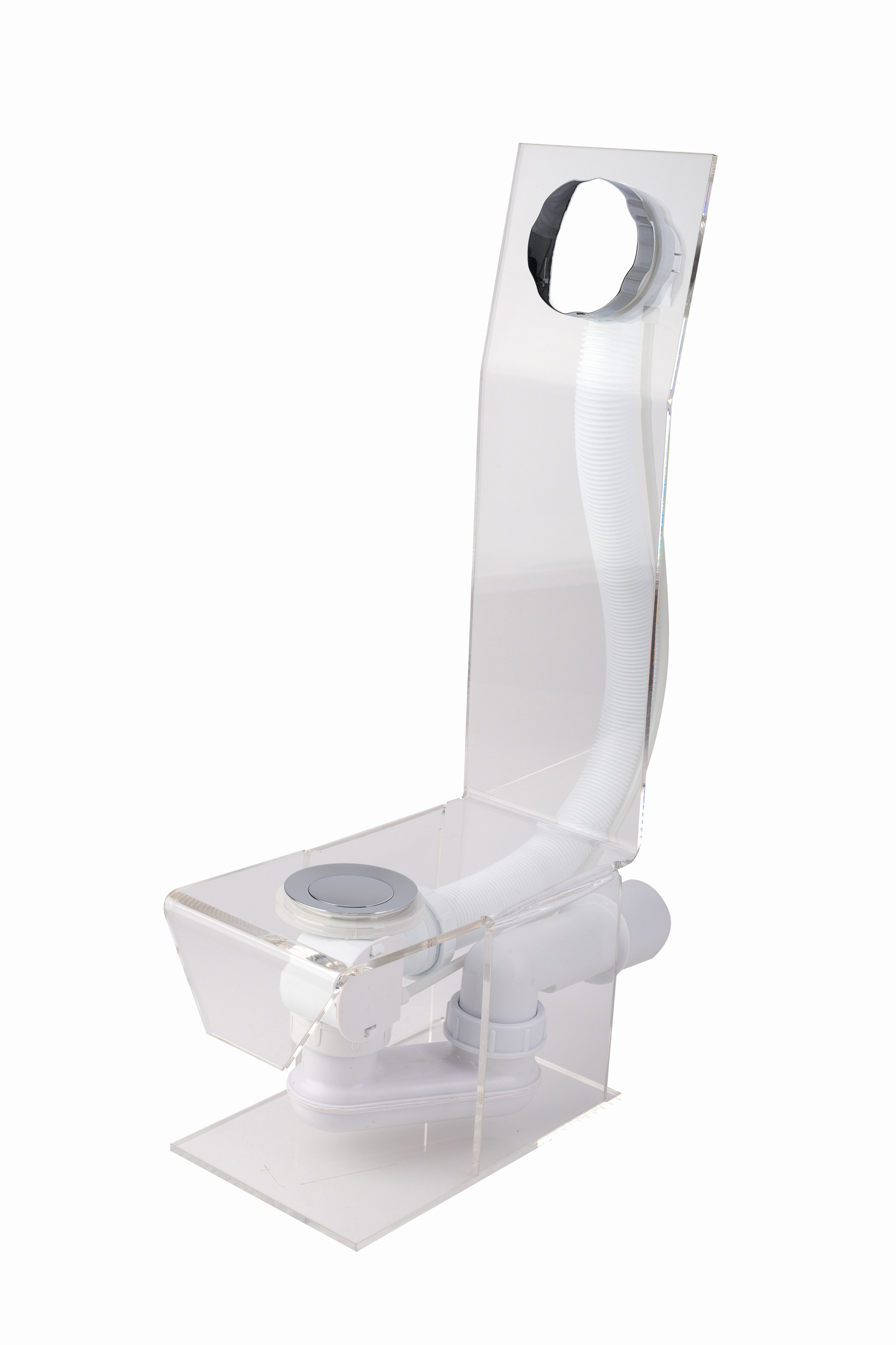 Изображение товара Слив-перелив VEGA V55R 50 мм хром для ванны монтаж Россия