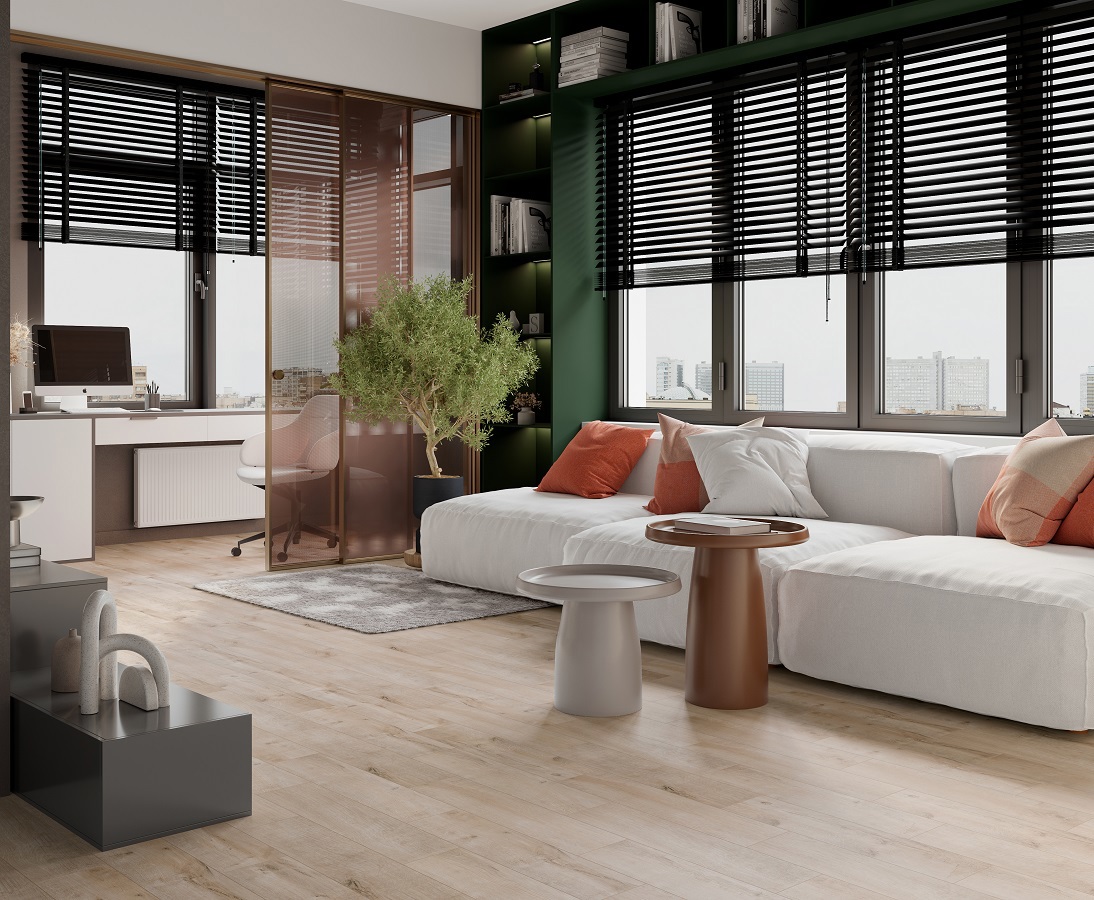 Изображение товара Керамогранит Laparet Lukas 14.7x59.4 см коричневый для пола и стен