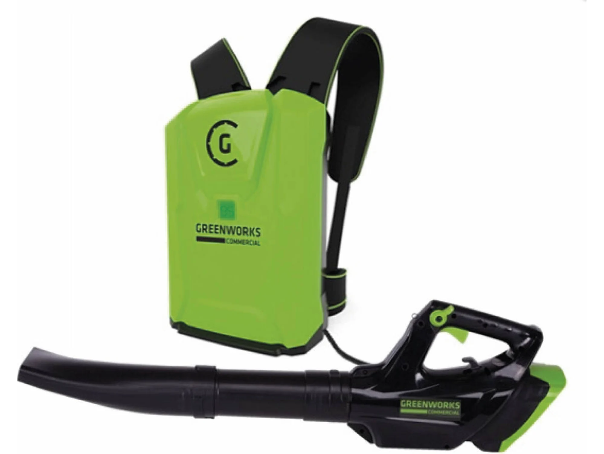 Изображение товара Воздуходувка аккумуляторная Greenworks 2402507 мощностью 82 Вт