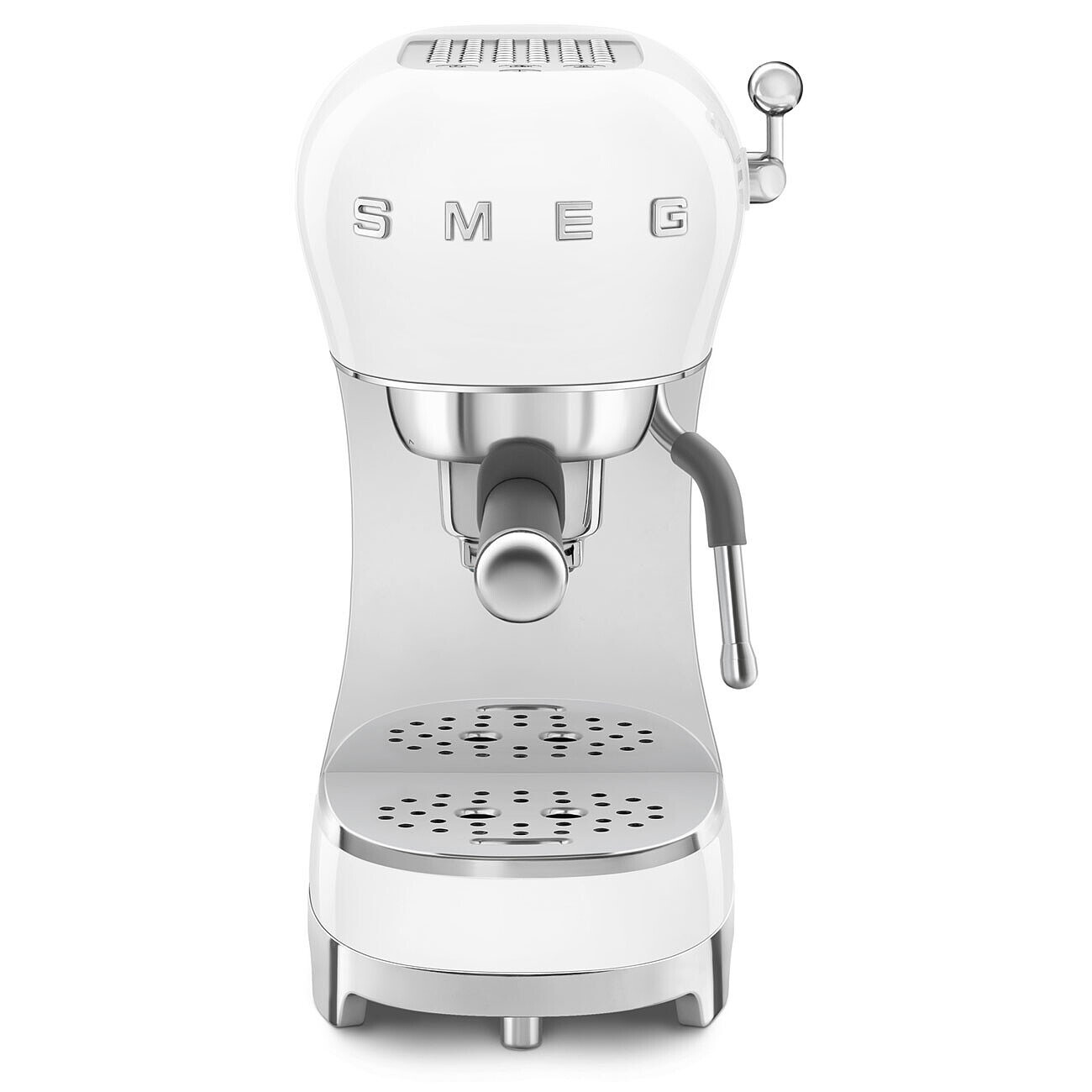 Изображение товара Кофемашина SMEG ECF02WHEU белая для эспрессо и кофейных напитков