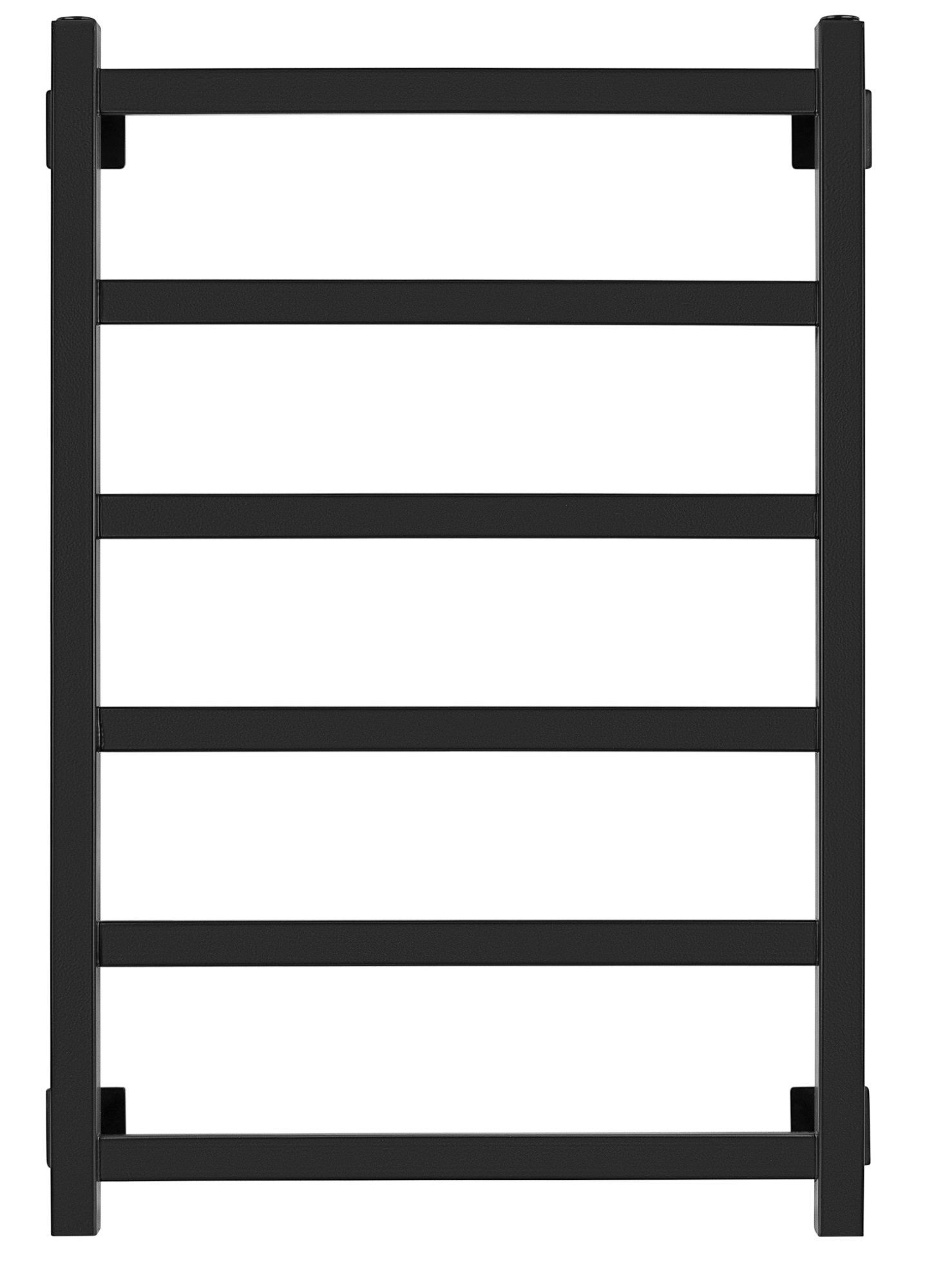 Изображение товара Полотенцесушитель электрический Secado Корсико 1 L 500x800 мм 300 Вт с терморегулятором лесенка цвет черный