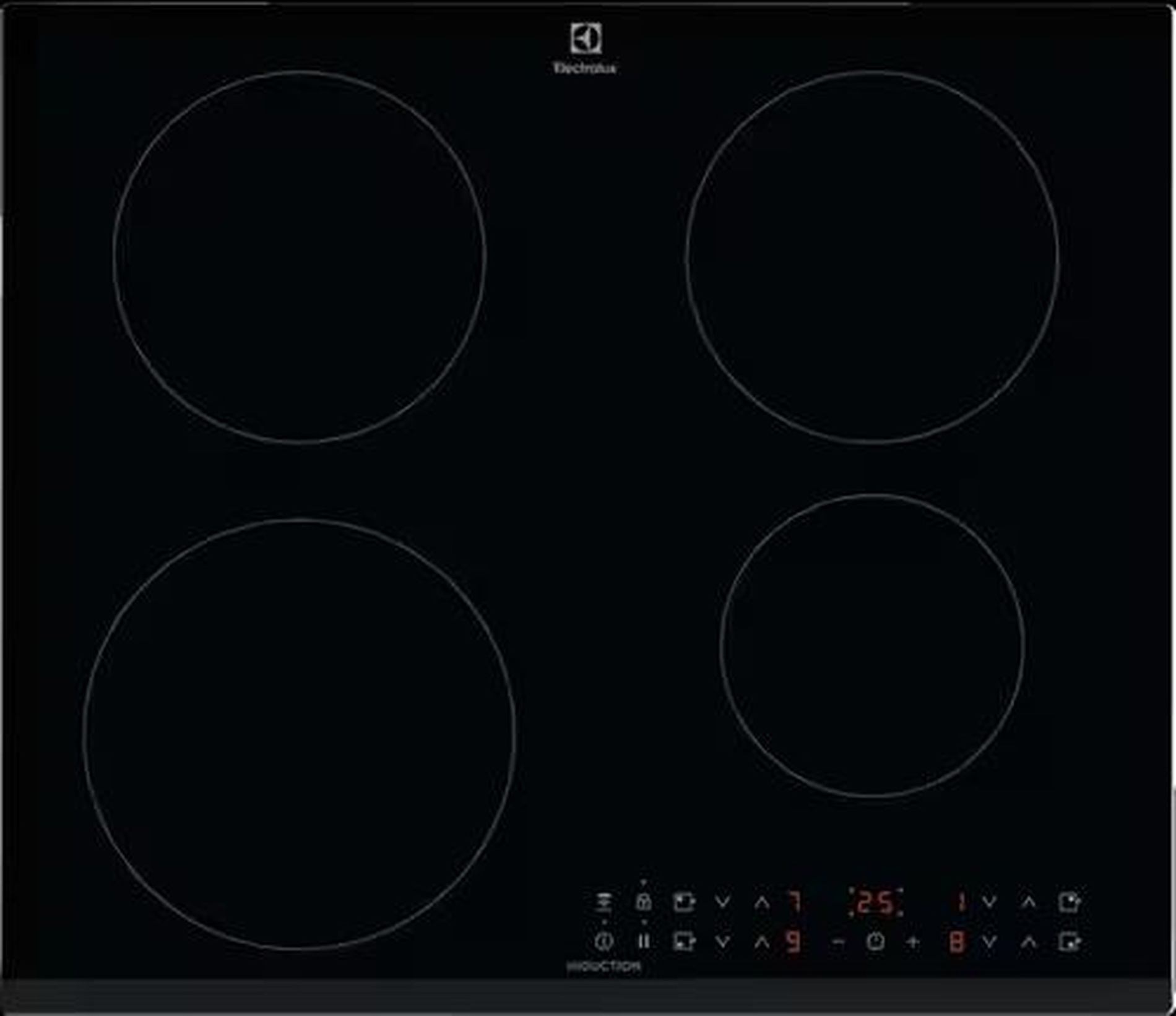 Изображение товара Индукционная варочная панель Electrolux KIR60433 59 см 4 конфорки цвет черный