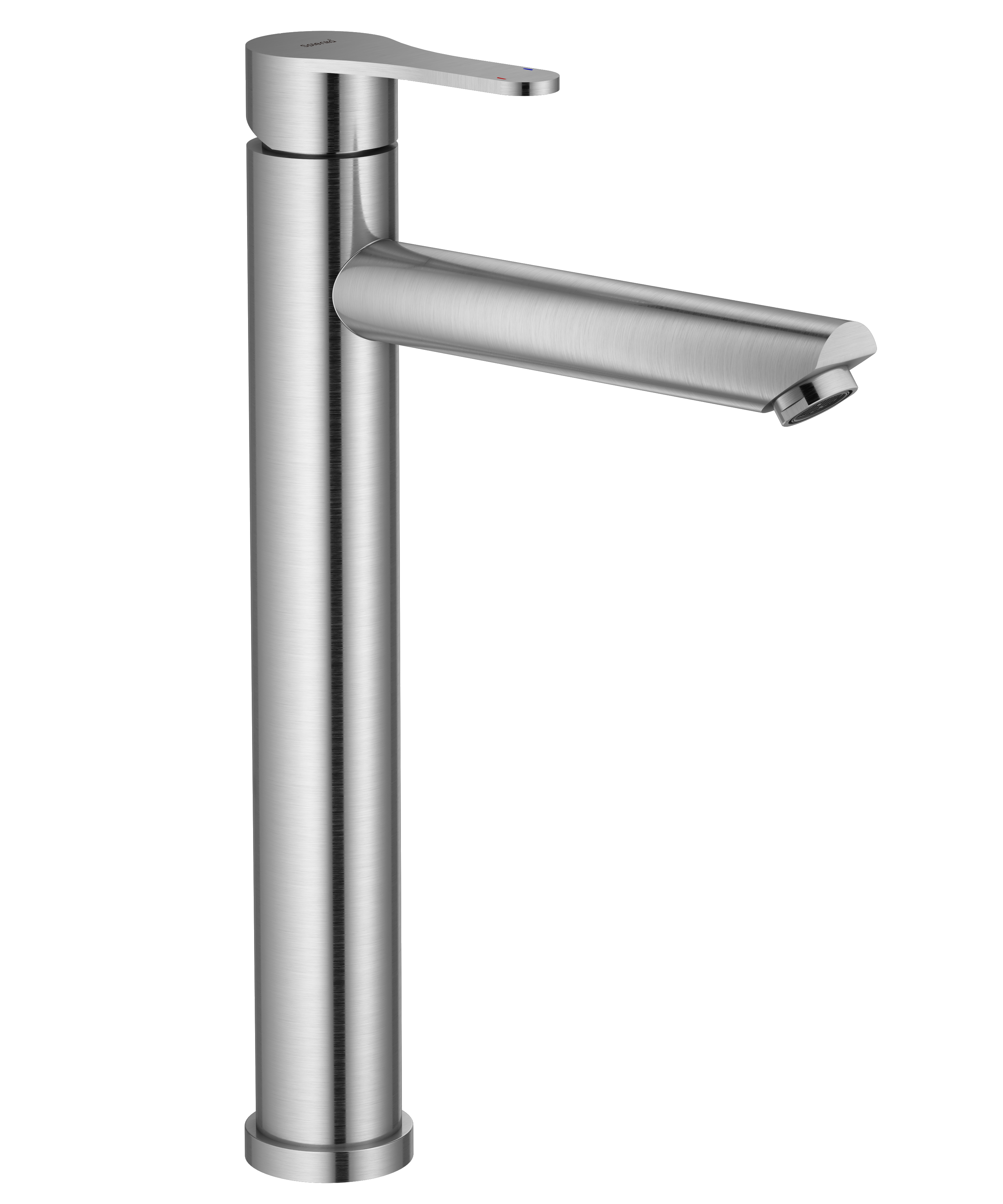 Изображение товара Современный однорычажный смеситель для раковины SPLENKA S223 сатин