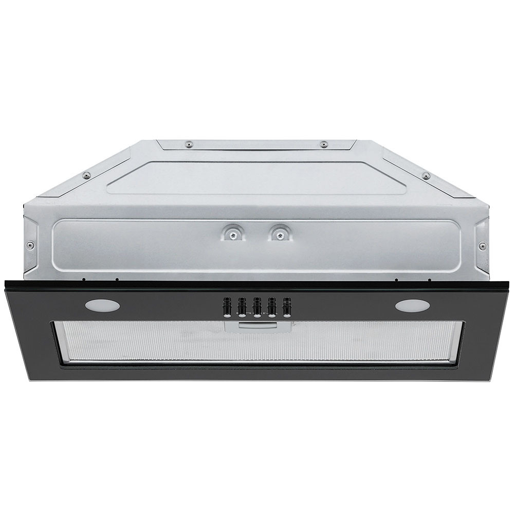 Изображение товара Встраиваемая вытяжка Krona Luisa Glass Black PB 60 см черный стиль минимализм