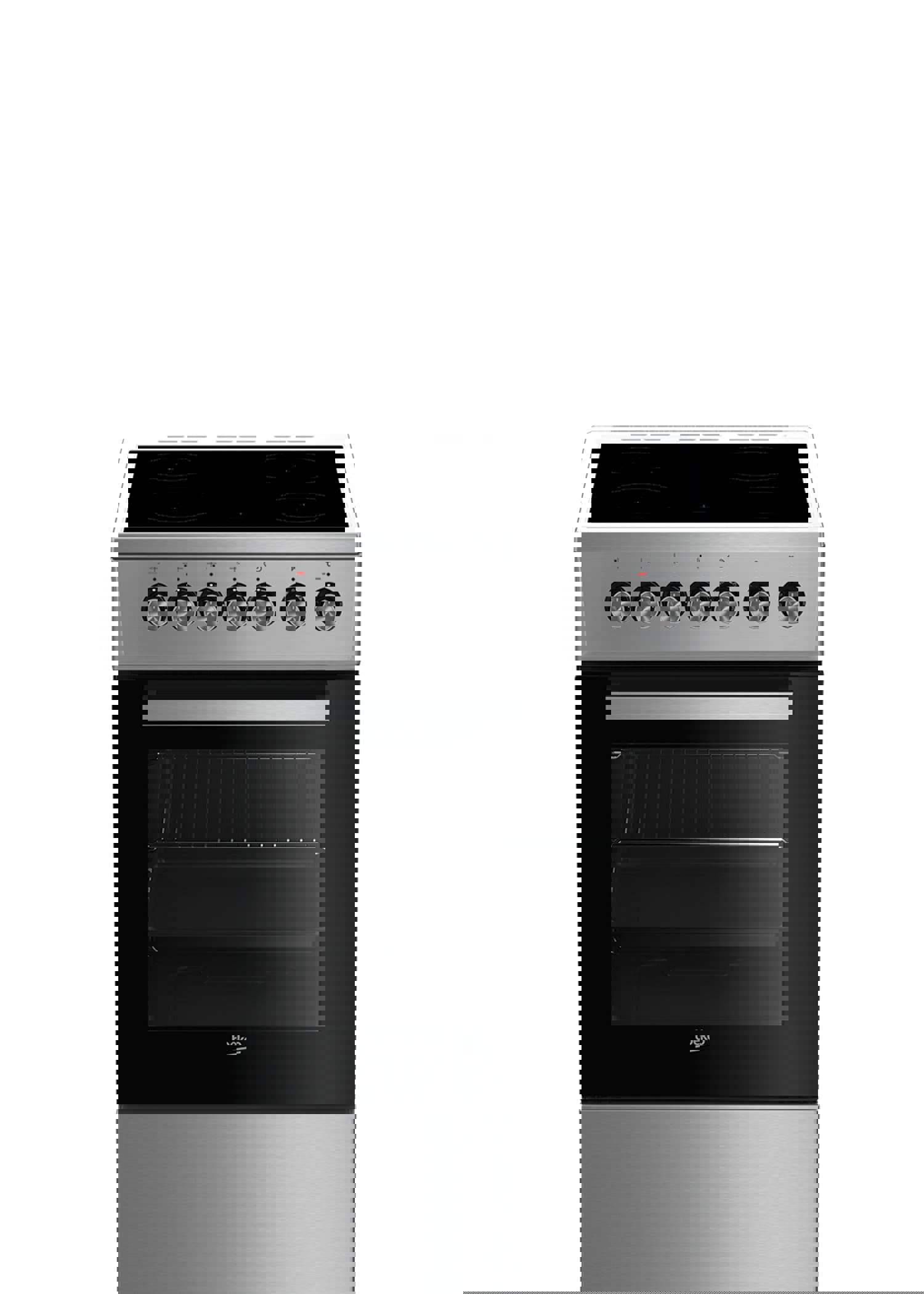 Изображение товара Электрическая плита с духовкой BEKO FSS57100GX 50x85x60 см нержавеющая сталь