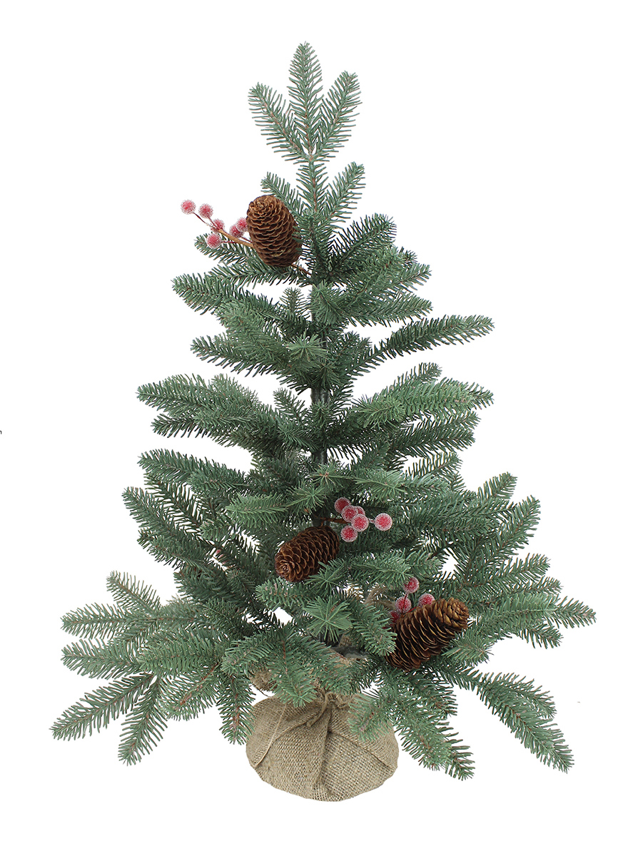 Изображение товара Искусственная новогодняя елка Beatrees 60 см, классический силуэт, безопасная для детей