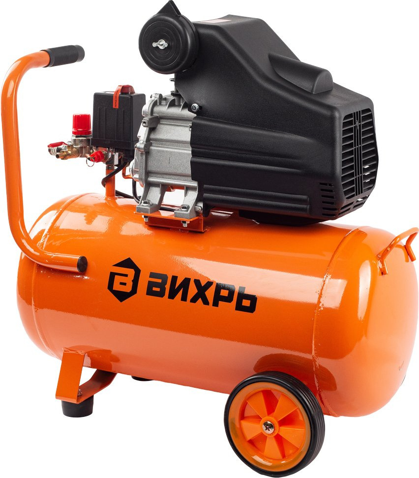 Изображение товара Компрессор Вихрь 74/3/4 50л 300л/мин электросетевой мощный для автосервиса