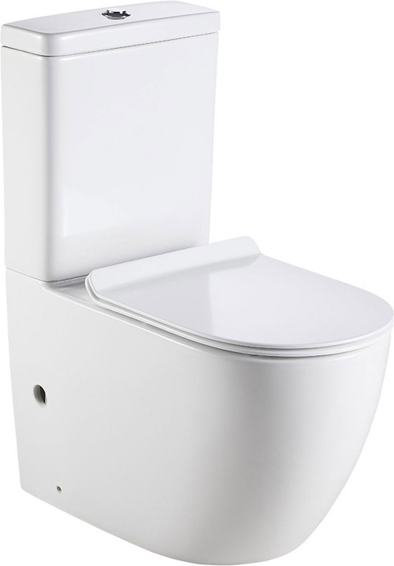 Изображение товара Чаша для унитаза Logan L1C 00261949 вертикальный выпуск, с сиденьем