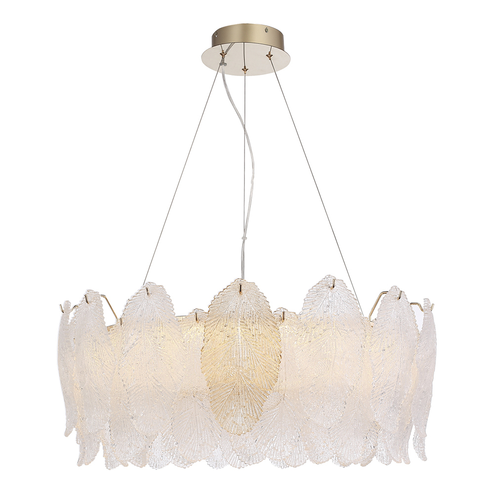 Изображение товара Люстра подвесная светодиодная St luce SL6135 213 01 15 м² нейтральный белый цвет золотистый