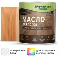 Изображение товара Масло для пола цвет Здоровый дом прозрачный 1 л Изображение товара Масло для пола цвет Здоровый дом прозрачный 1 л