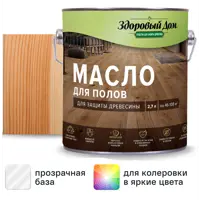 Изображение товара Масло для пола Здоровый дом цвет прозрачный 2.7 л Изображение товара Масло для пола Здоровый дом цвет прозрачный 2.7 л