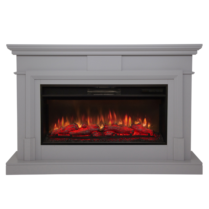 Изображение товара Каминокомплект Realflame Marco 36 GR-P712 с очагом Joker 36 750Вт платиновый