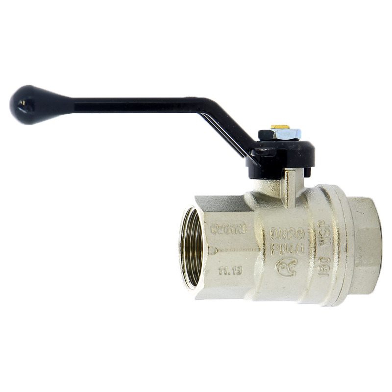 Изображение товара Кран шаровой прямой Bugatti Oregon DN20 PN64 3/4" ВР латунь ручка рычаг