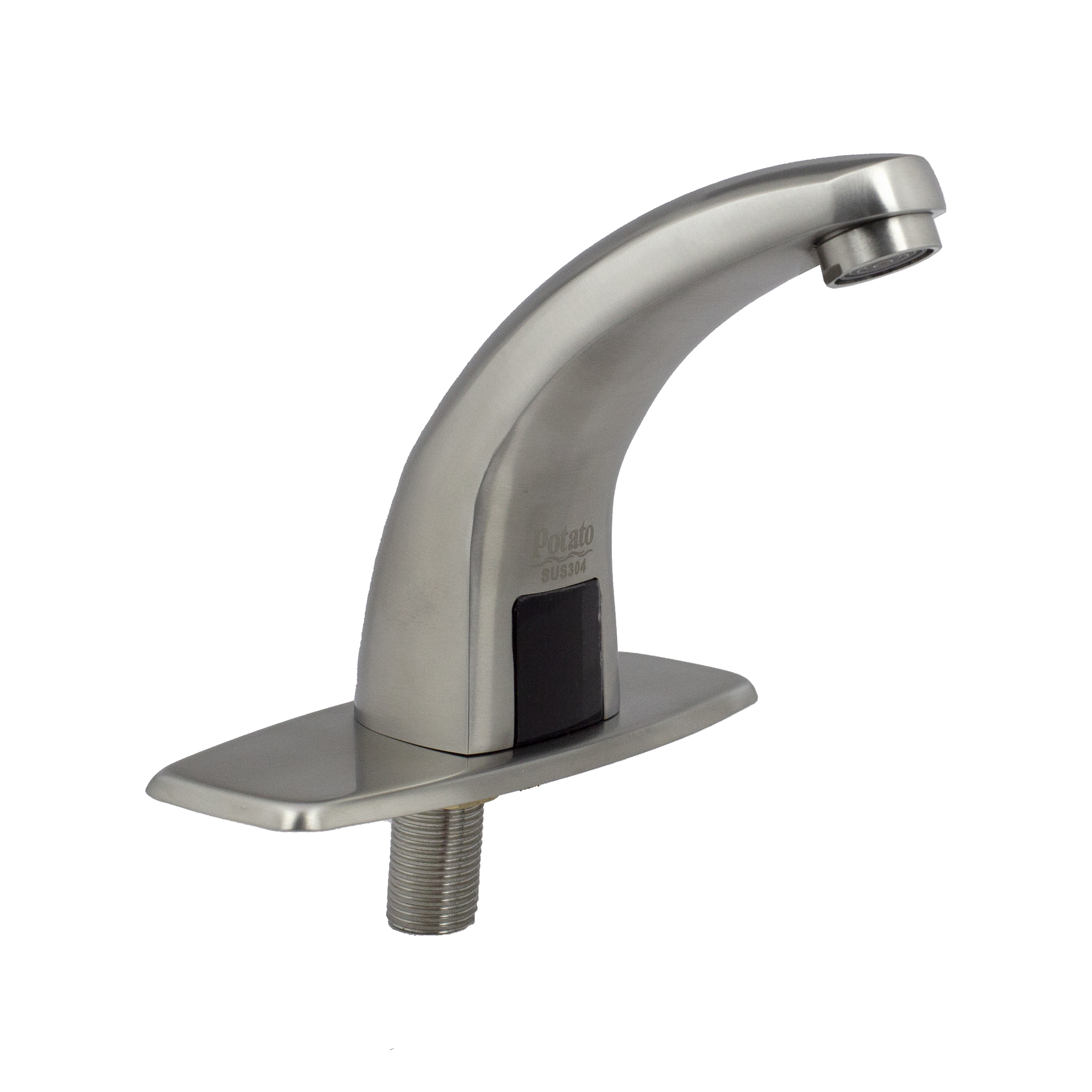 Изображение товара Смеситель для раковины Potato P0077S сенсорный бесконтактный цвет сатин