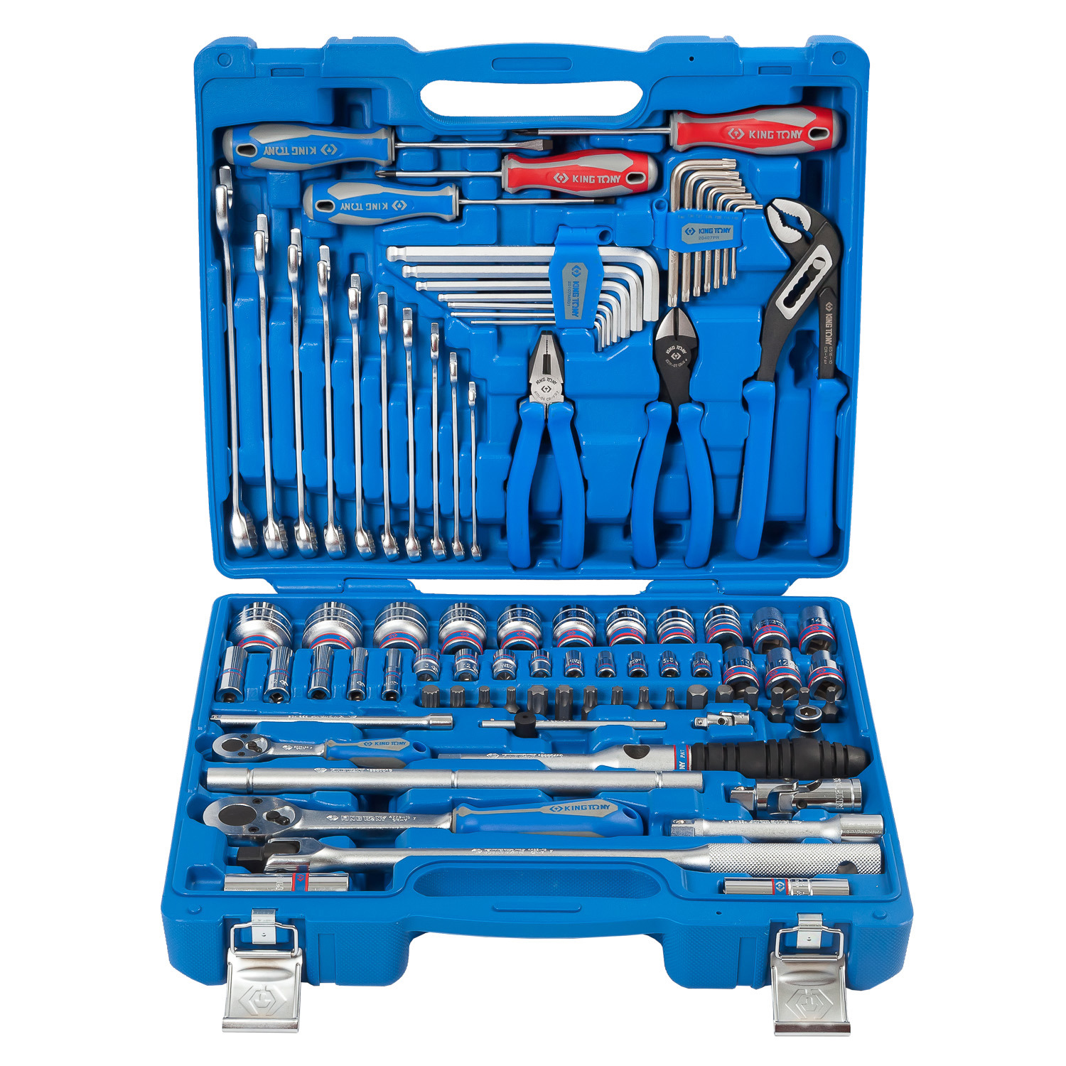 Изображение товара Набор инструментов King Tony 7587SR01 для автосервисов и мастерских