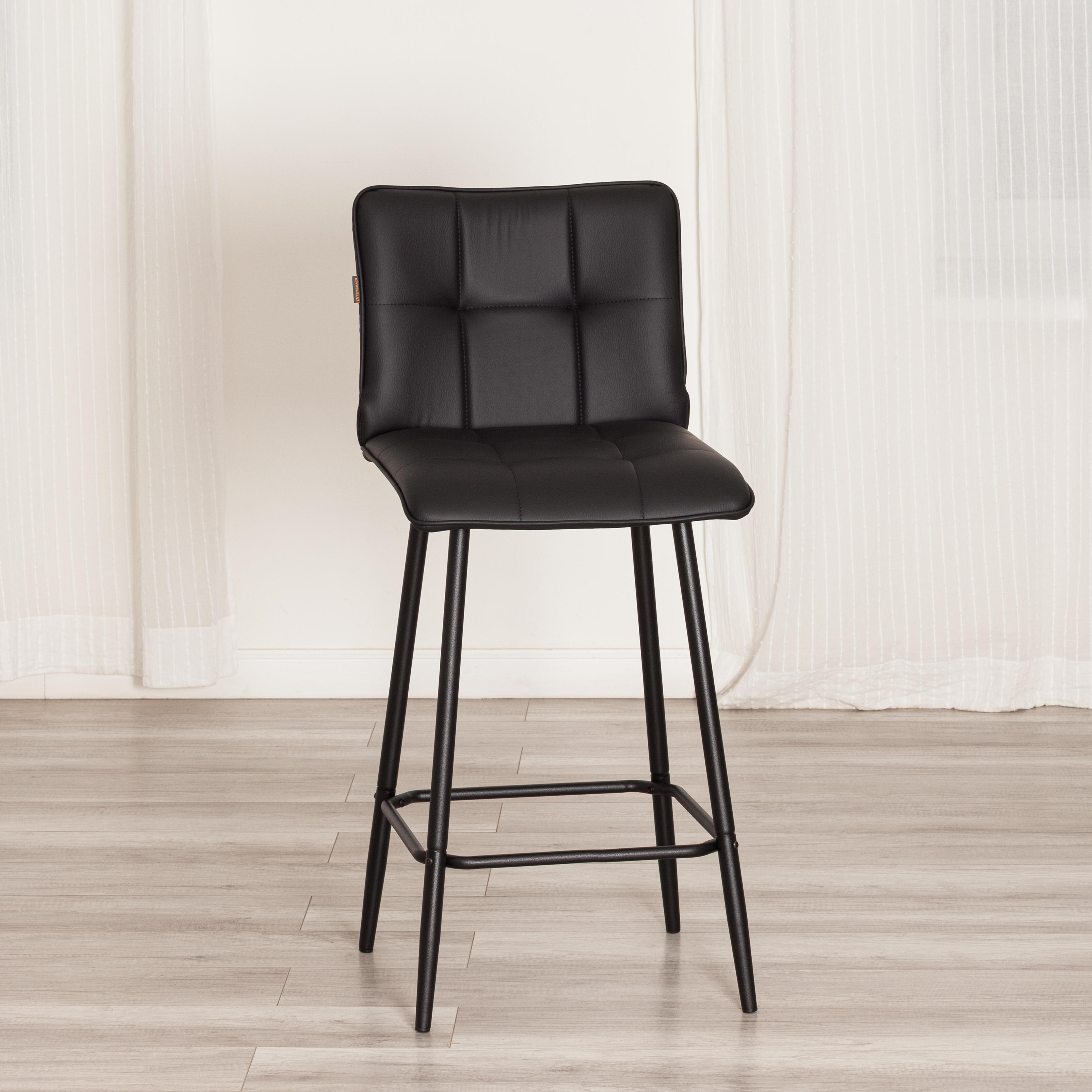 Изображение товара Полубарный стул Tetchair Bari 24915 черный современный дизайн комфорт прочность