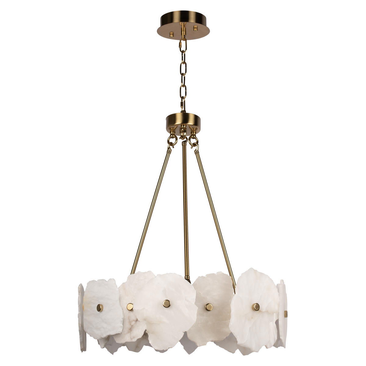 Изображение товара Светильник подвесной светодиодный Loft It Alicante 10248-600 белый медь мрамор 9.75 м²