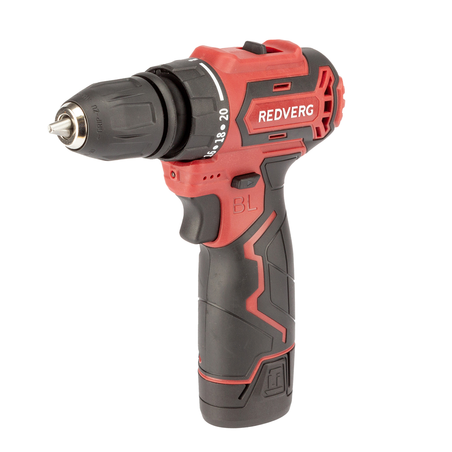 Изображение товара Шуруповерт аккумуляторный Redverg RD-SD12BLR 12 В с подсветкой и зарядом