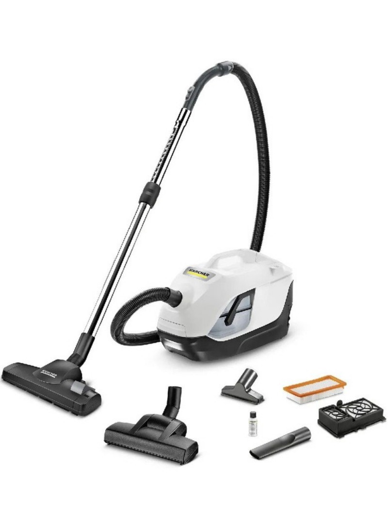 Изображение товара Пылесос с контейнером Karcher Ds 6 plus 650 Вт 2 л цвет черно-белый