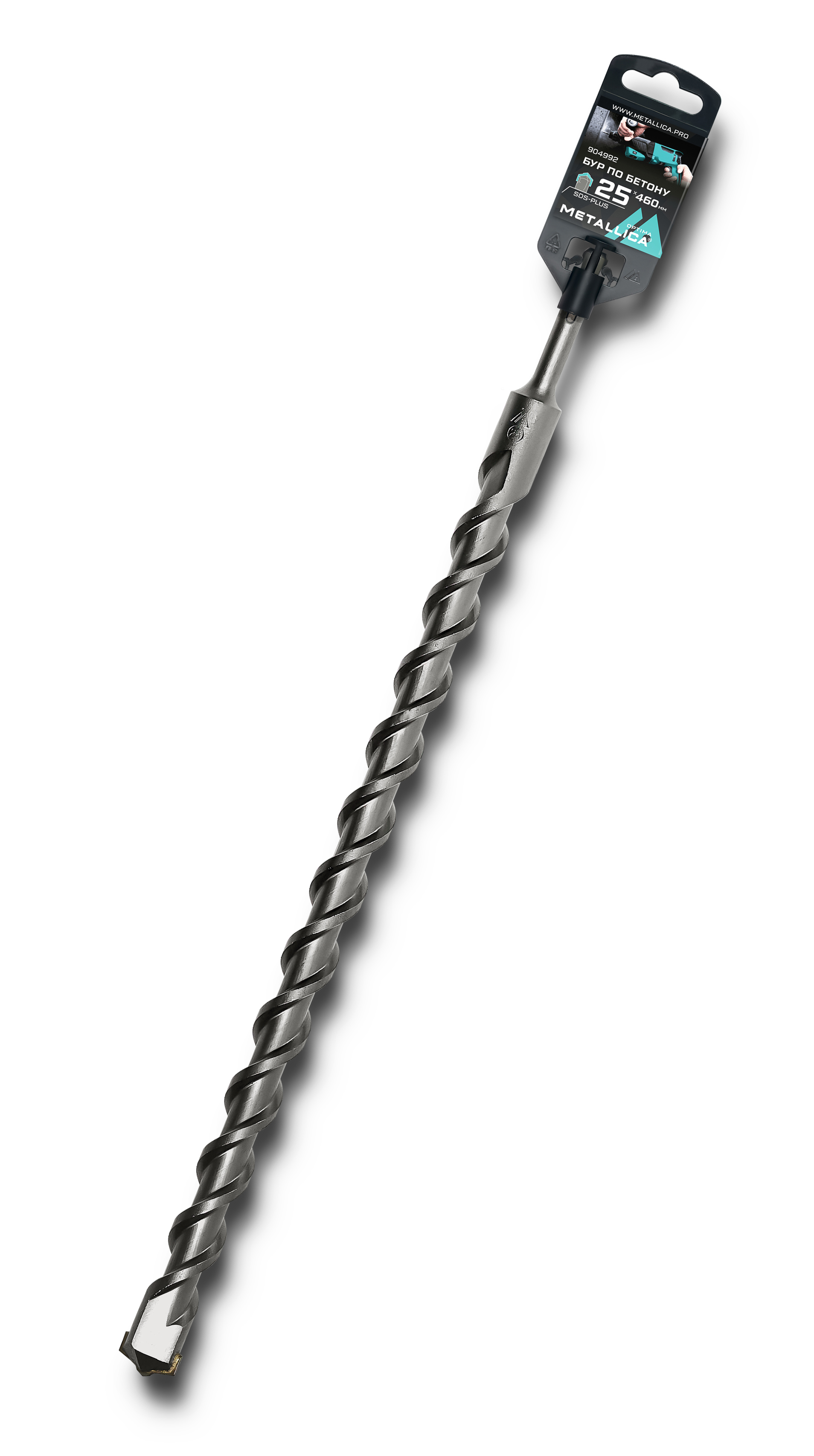 Изображение товара Бур по бетону SDS Plus Metallica 904992 25x460 мм
