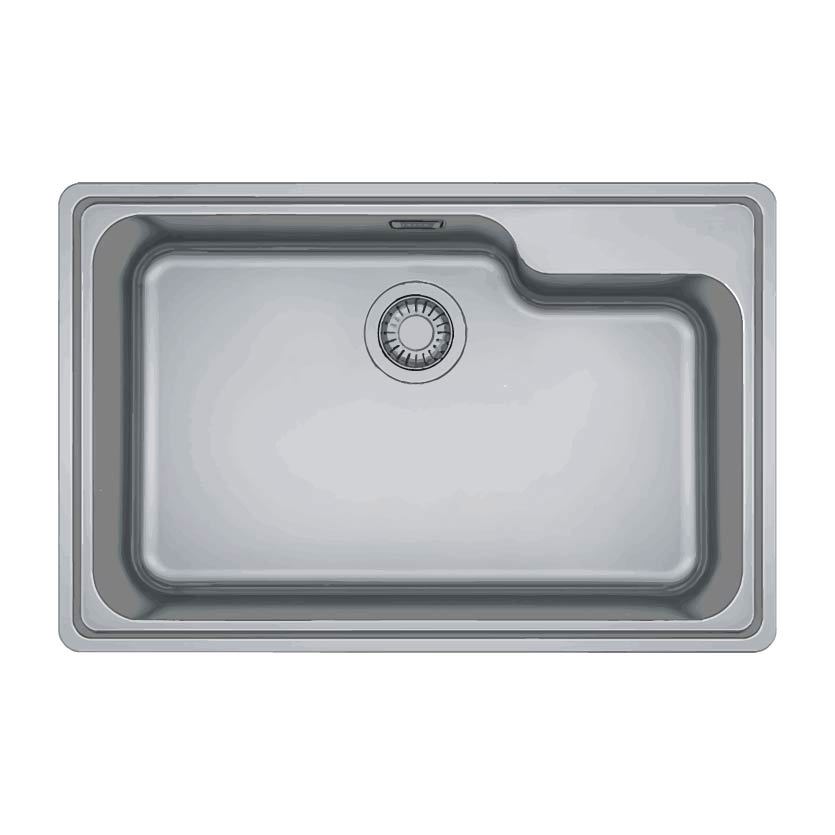 Изображение товара Врезная мойка Franke 610-74 TL нержавеющая сталь цвет сталь