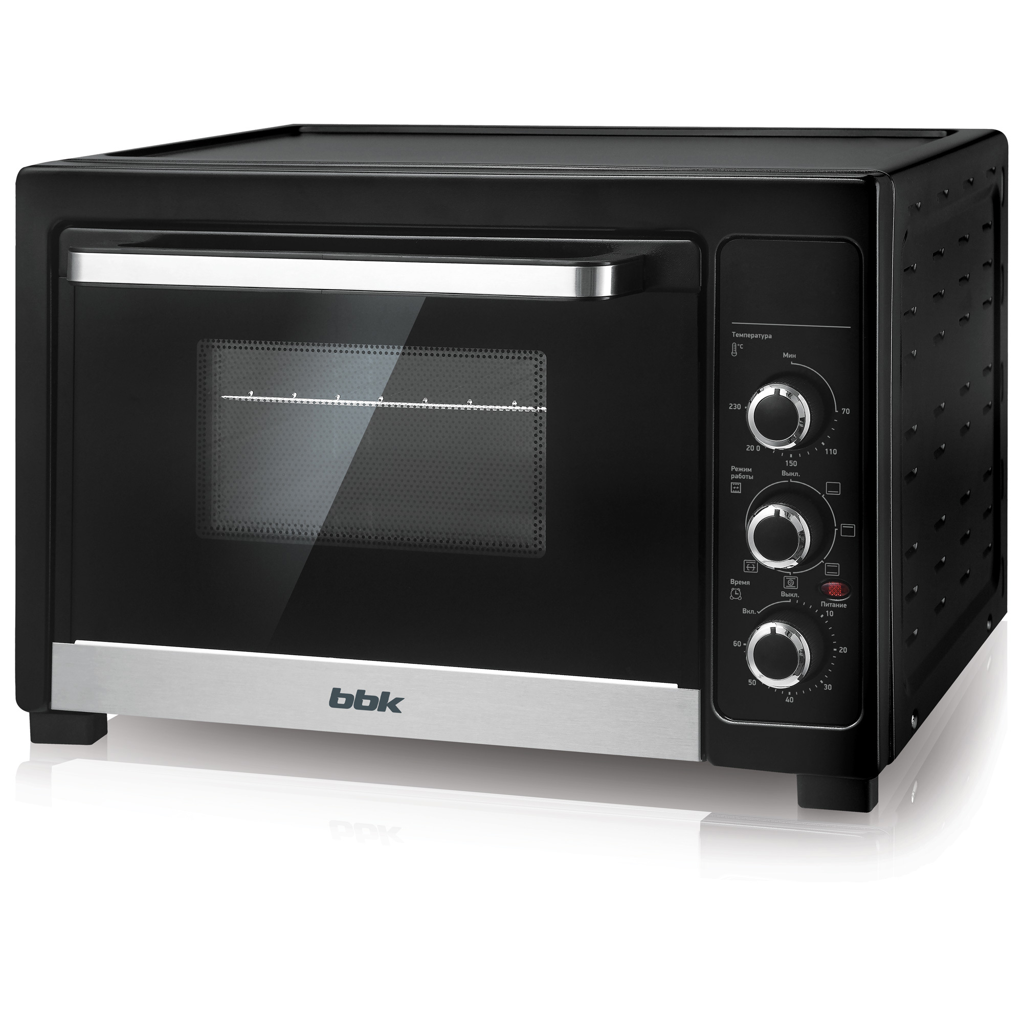 Изображение товара Электропечь 1800 Вт BBK OE4084MC 40 литров черный