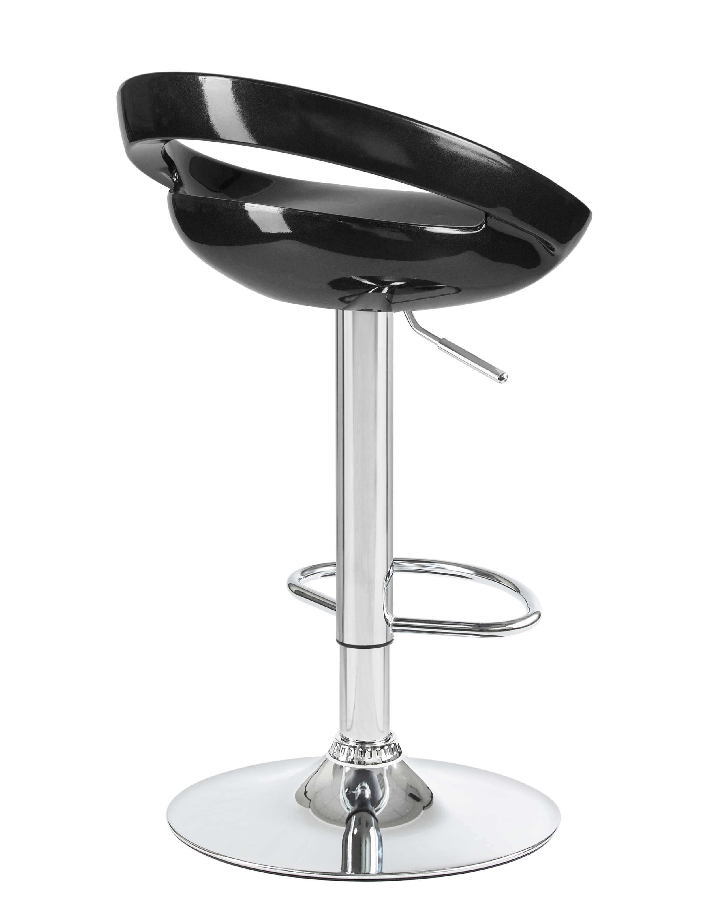 Изображение товара Барный стул Dobrin Disco LM 47x100x44 см ABS-пластик цвет черный