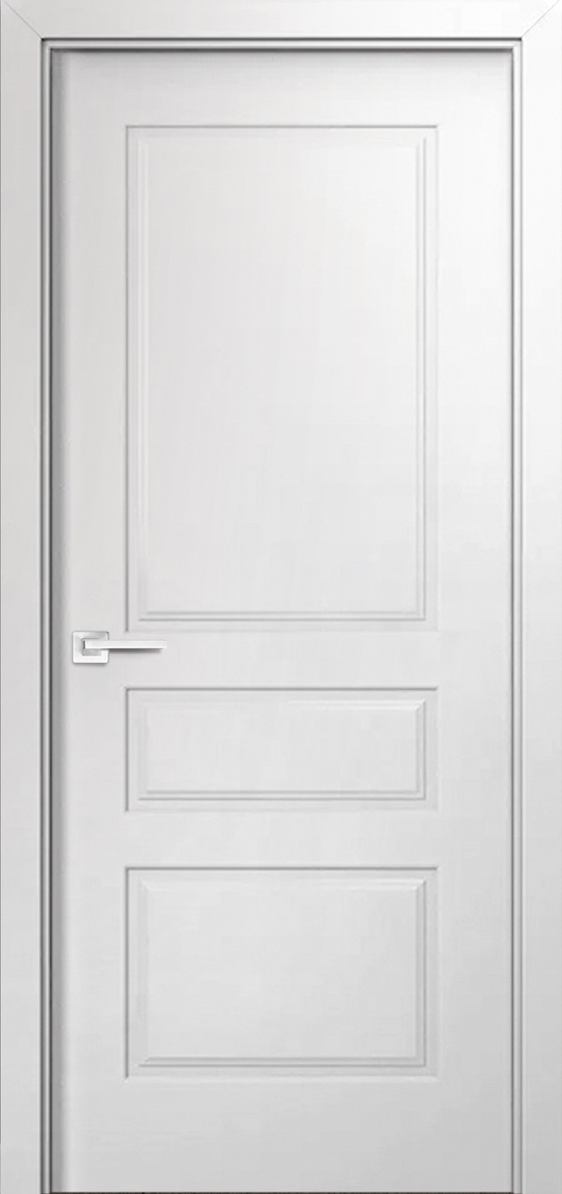 Изображение товара Дверь межкомнатная Бизнес парк Muza 3 глухая 90x200см эмаль цвет белоснежный без замка и петель