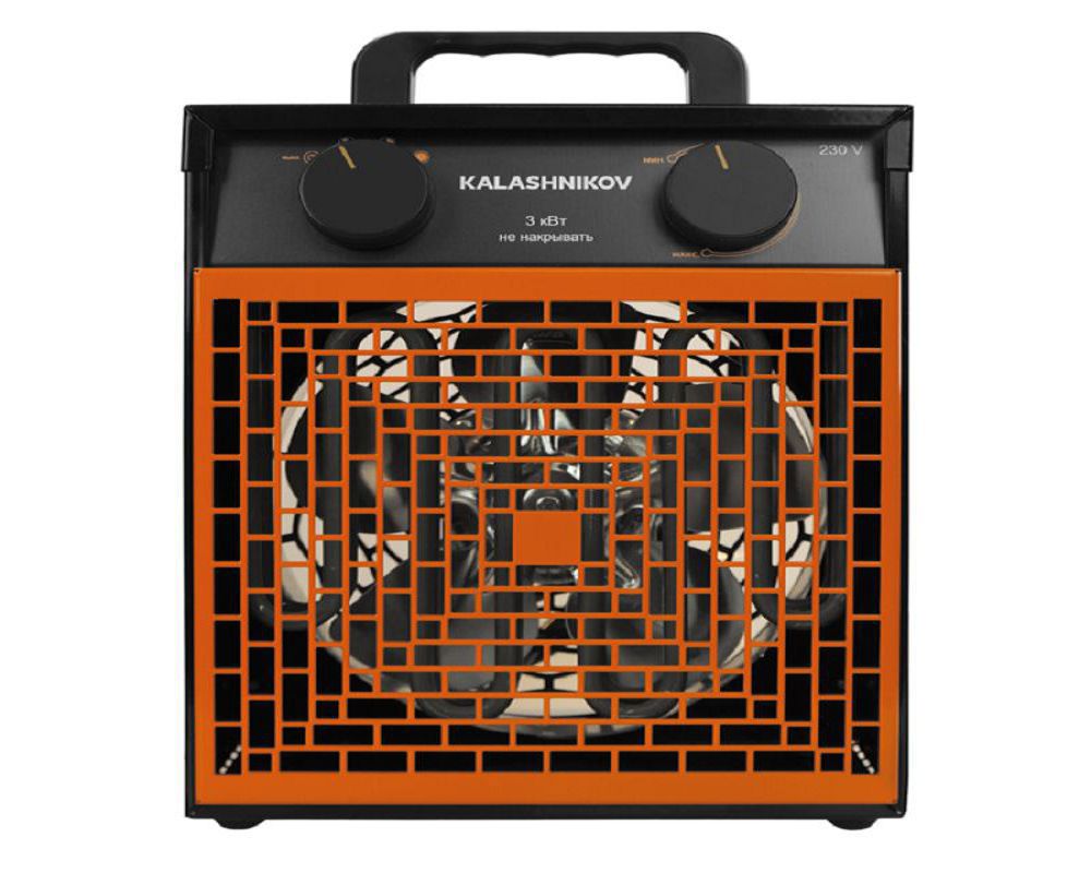 Изображение товара Тепловая пушка электрическая Kalashnikov KVF-E3-12 3000 Вт