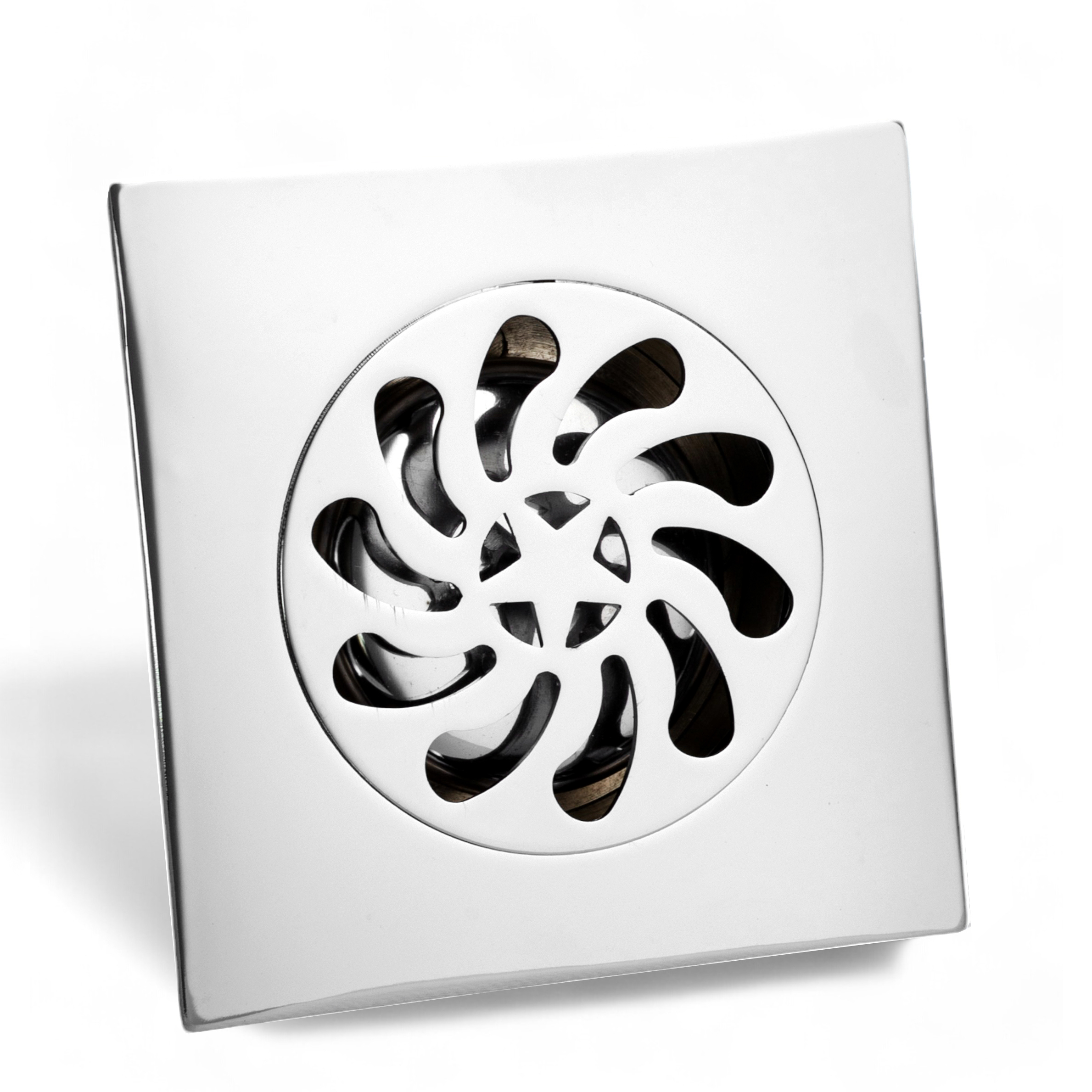 Изображение товара Душевой трап из нержавеющей стали Miamark MD-1099 15x15 см гидрозатвор компактный