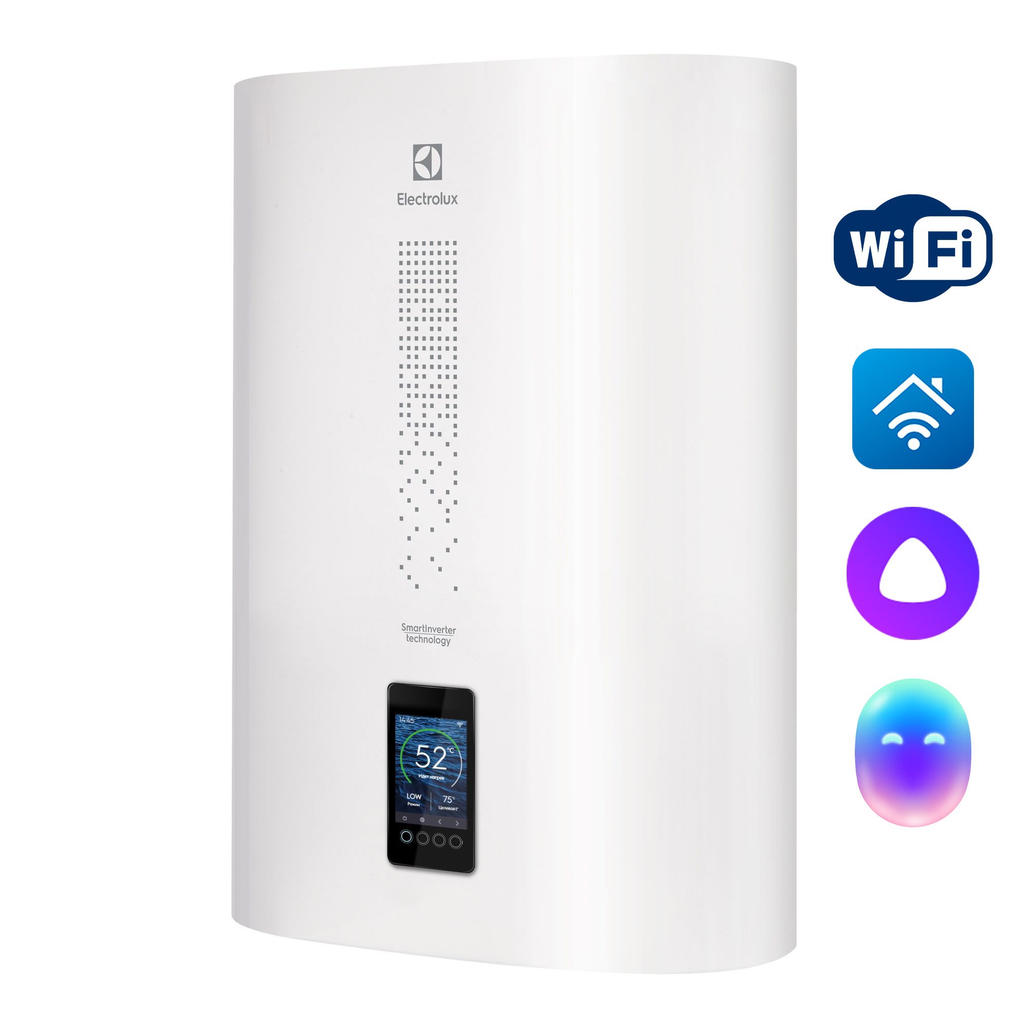 Изображение товара Электрический накопительный водонагреватель Electrolux 30 л SmartInverter с Wi-Fi