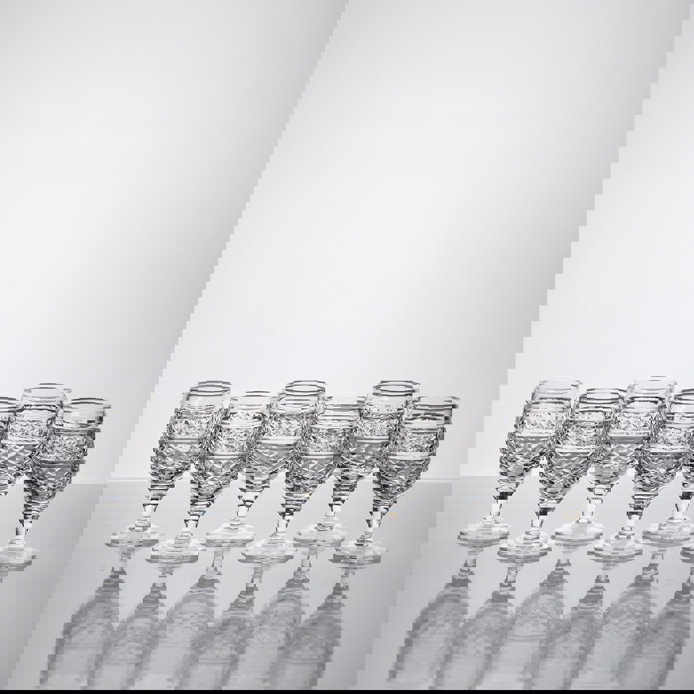 Изображение товара Набор прозрачных хрустальных рюмок 15 мл 6 шт Неман модель 5290-1000/221