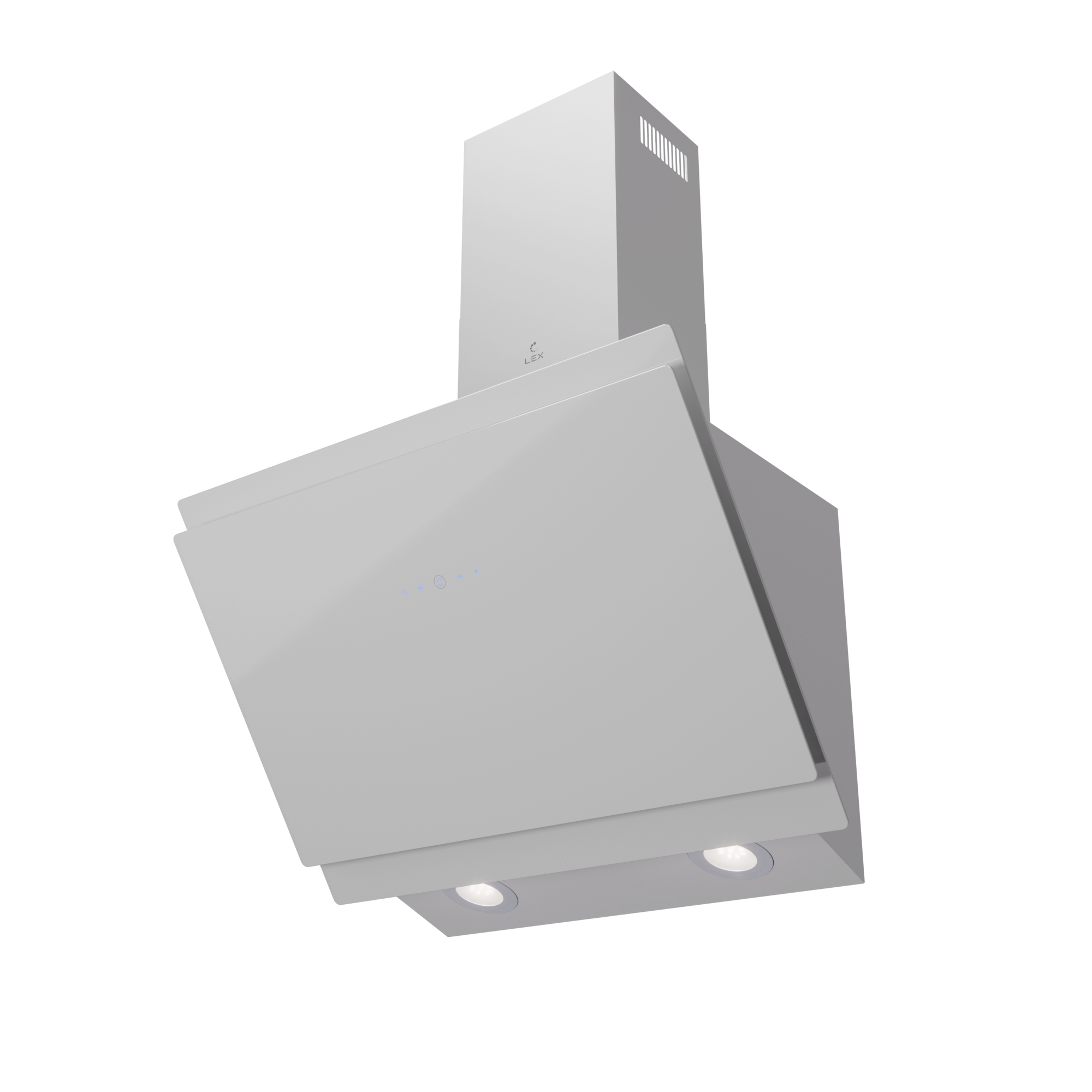 Изображение товара Наклонная вытяжка Lex FURIA 600 WHITE 60 см белая для кухни