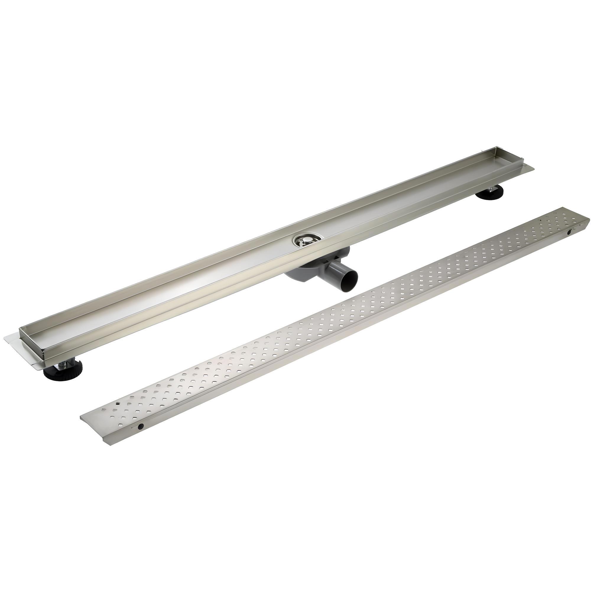 Изображение товара Трап для душа Zein комбинированный затвор 7x10 см нержавеющая сталь