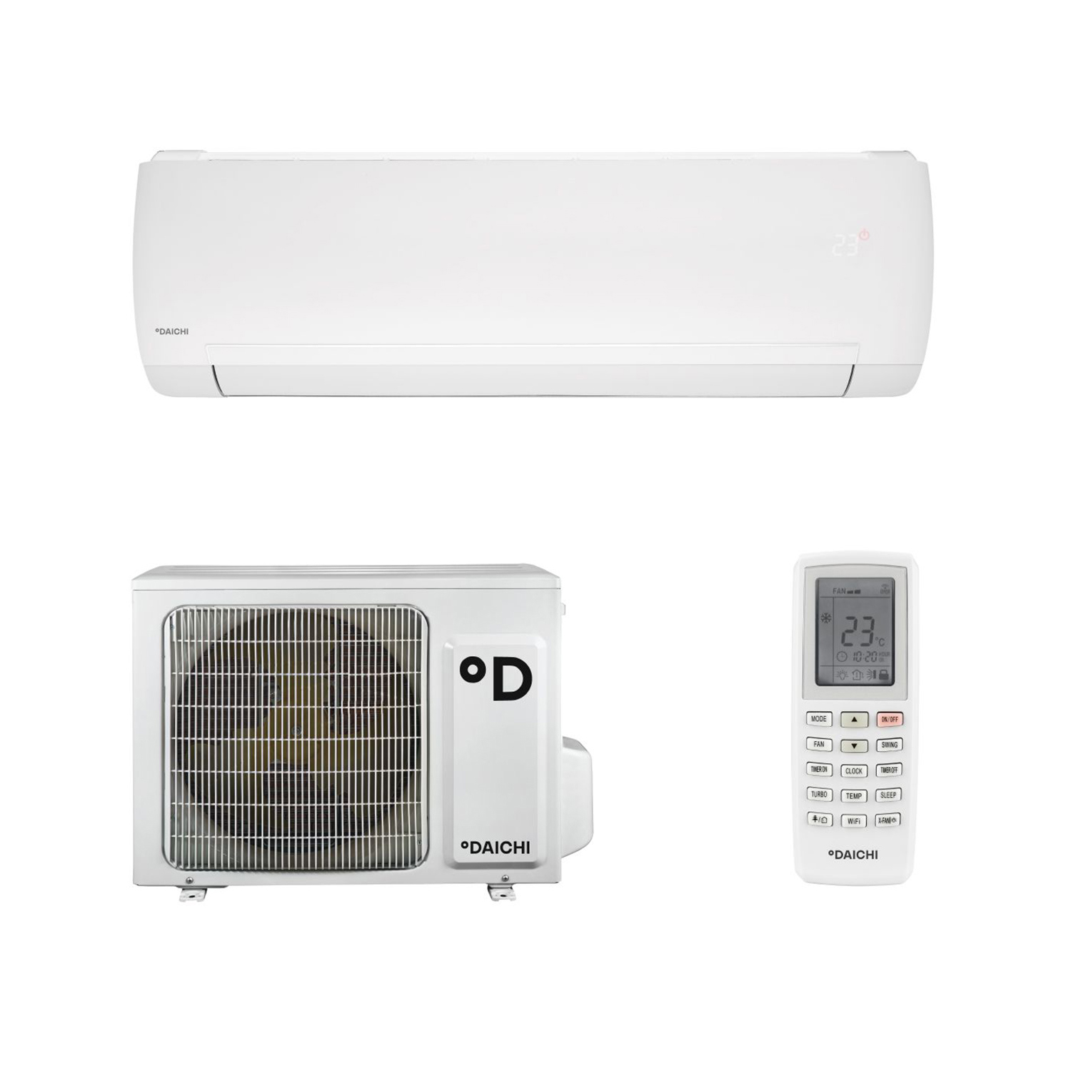 Изображение товара Инверторная сплит-система Daichi SIB25AVQS1R/SIB25FVS1R 9K BTU Wi Fi