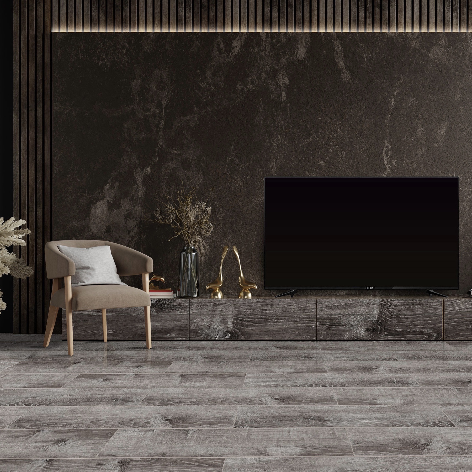 Изображение товара SPC плитка Royce Sense Дуб Хампи 42 класс толщина 4 мм 2.16 м², цена за упаковку