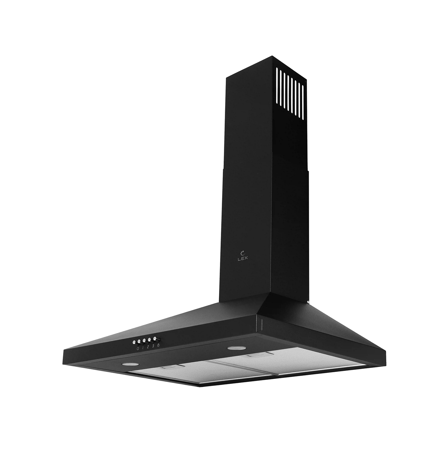 Изображение товара Купольная вытяжка Lex BRIZ 500 BLACK 50 см черная для кухни, мощность 700 м³/ч