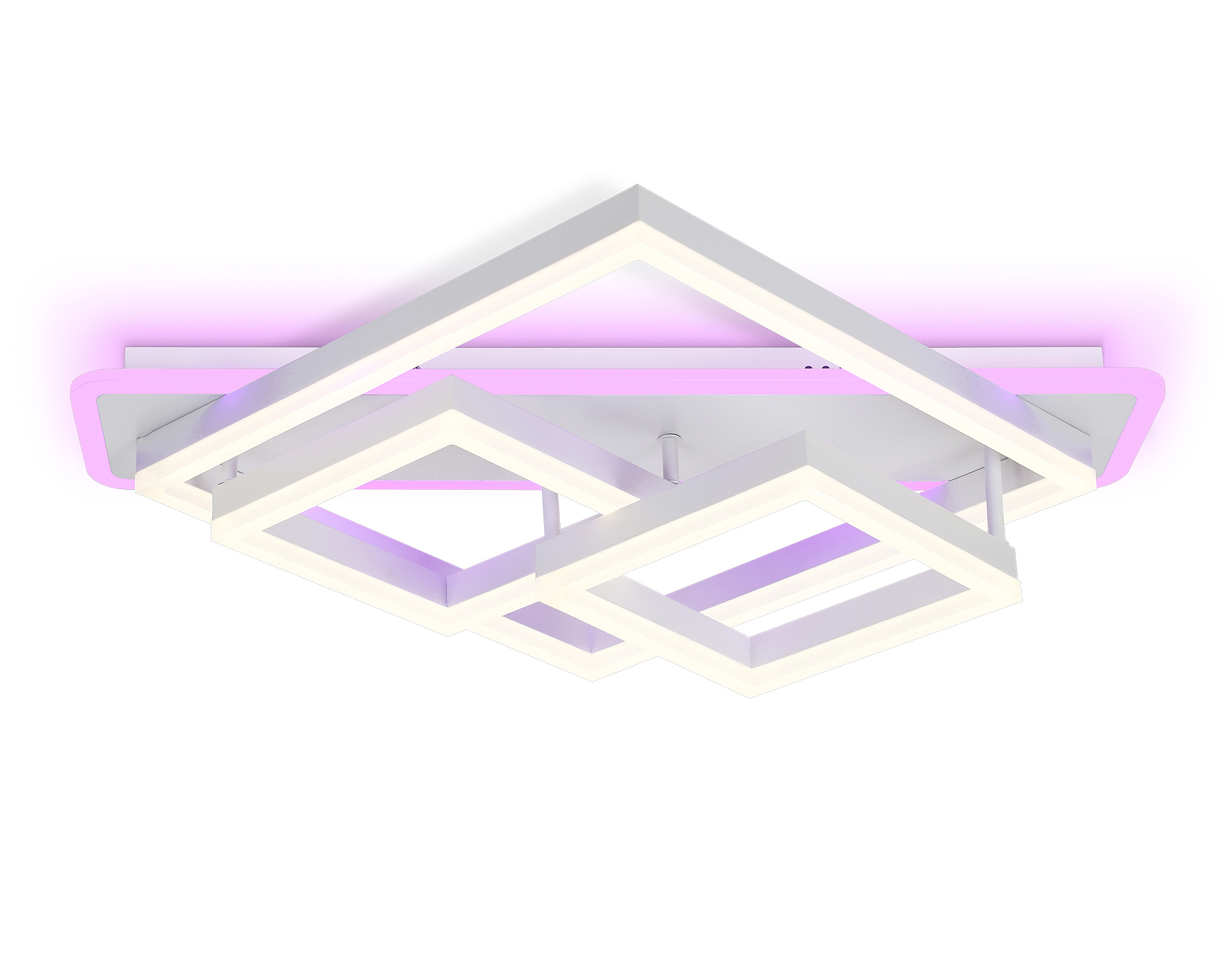 Изображение товара Люстра потолочная светодиодная Ambrella light Acrylica с пультом управления 37.71 м²