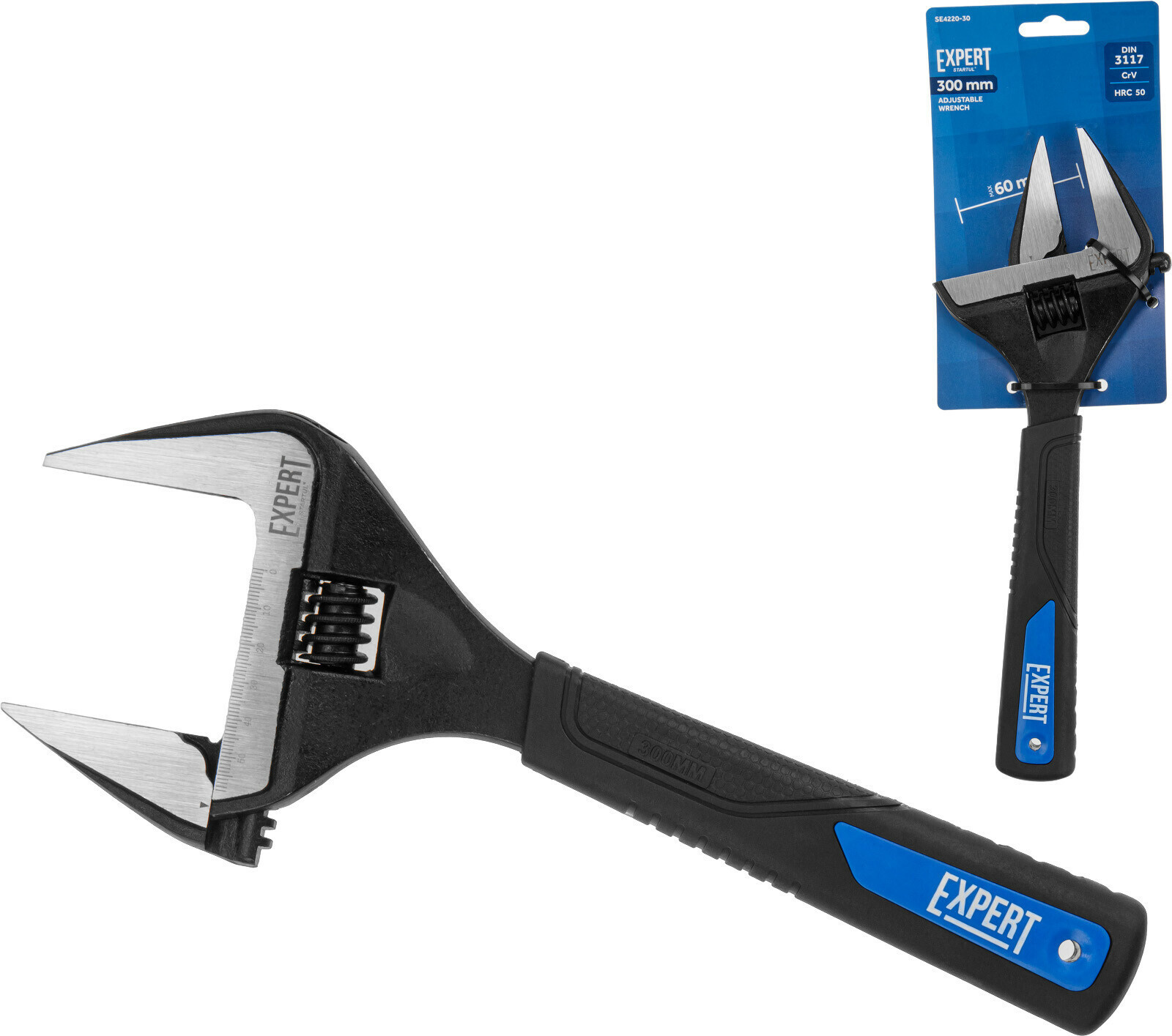 Изображение товара Ключ разводной Startul SE4220-30 300 мм для сантехнических работ