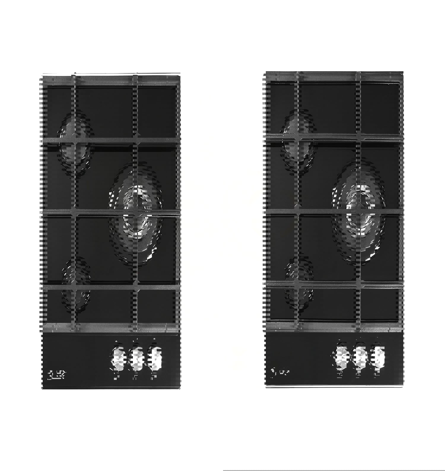 Изображение товара Газовая варочная панель Lex GVG 431 BL 233696 45 см 3 конфорки цвет черный