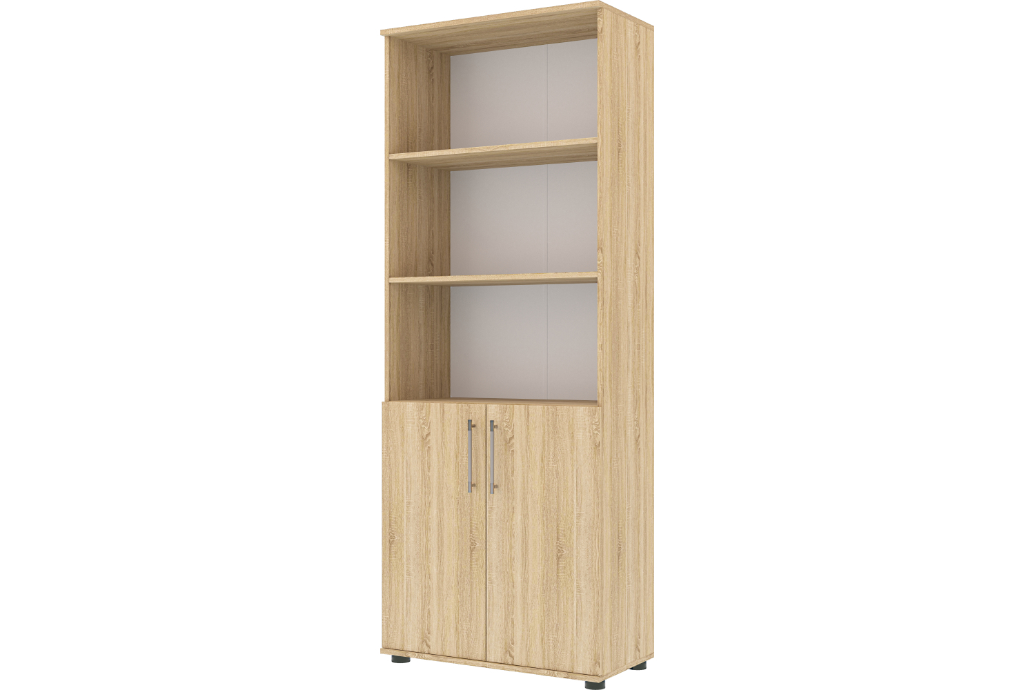 Изображение товара Шкаф распашной Пирамида А-19 с полками дуб сонома для офиса и дома