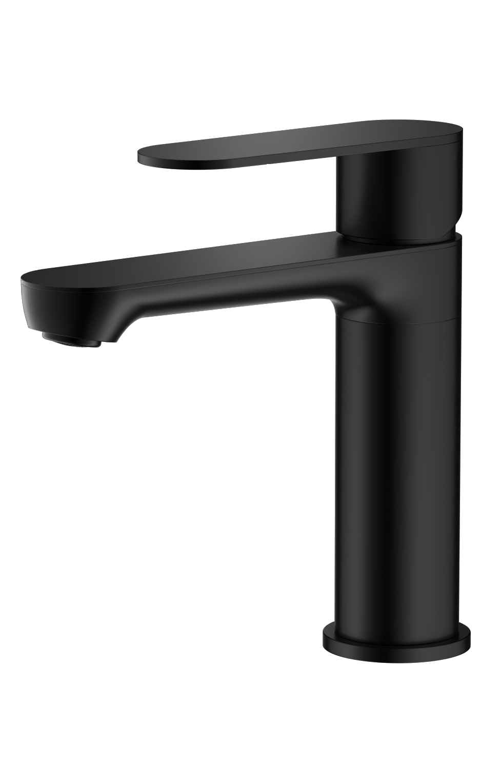 Изображение товара Смеситель для раковины SPLENKA S222 однорычажный черный нержавеющая сталь