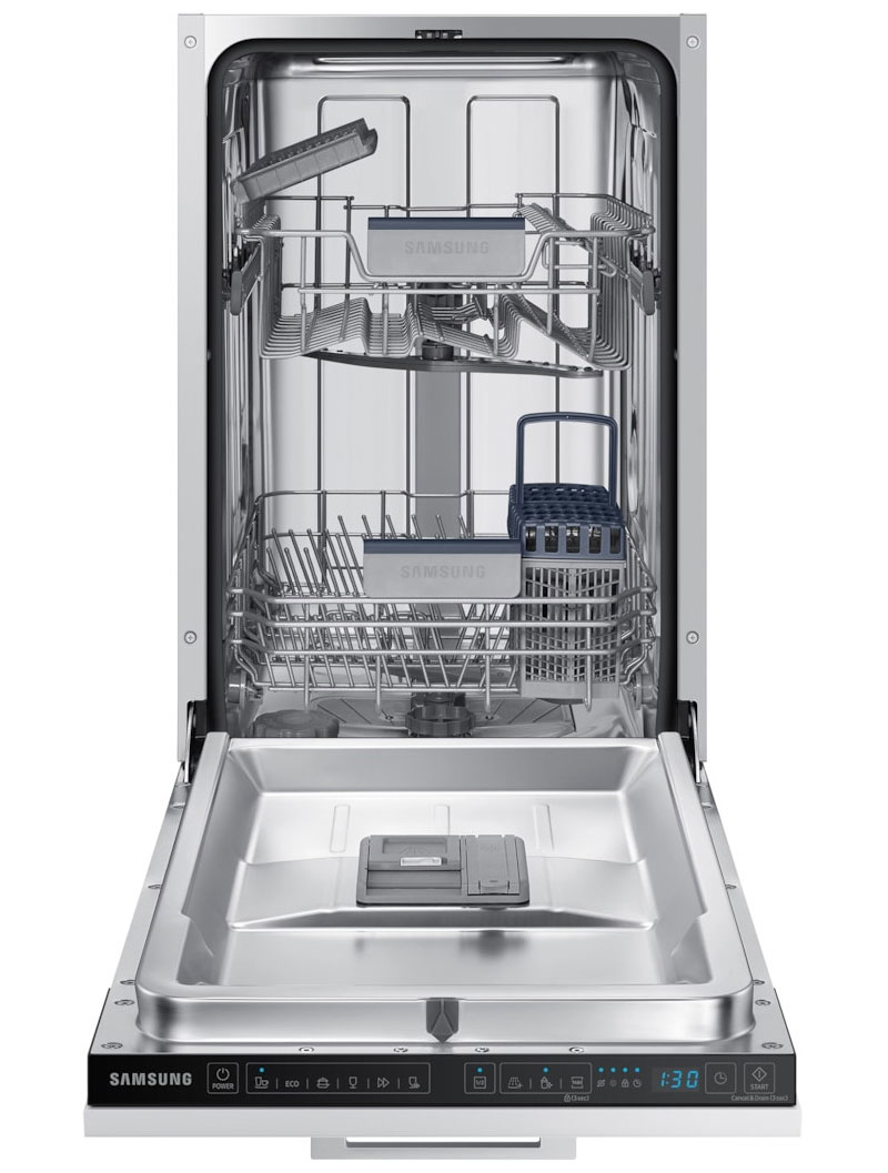Изображение товара Встраиваемая посудомоечная машина Samsung DW50R4040BB 45 см белая
