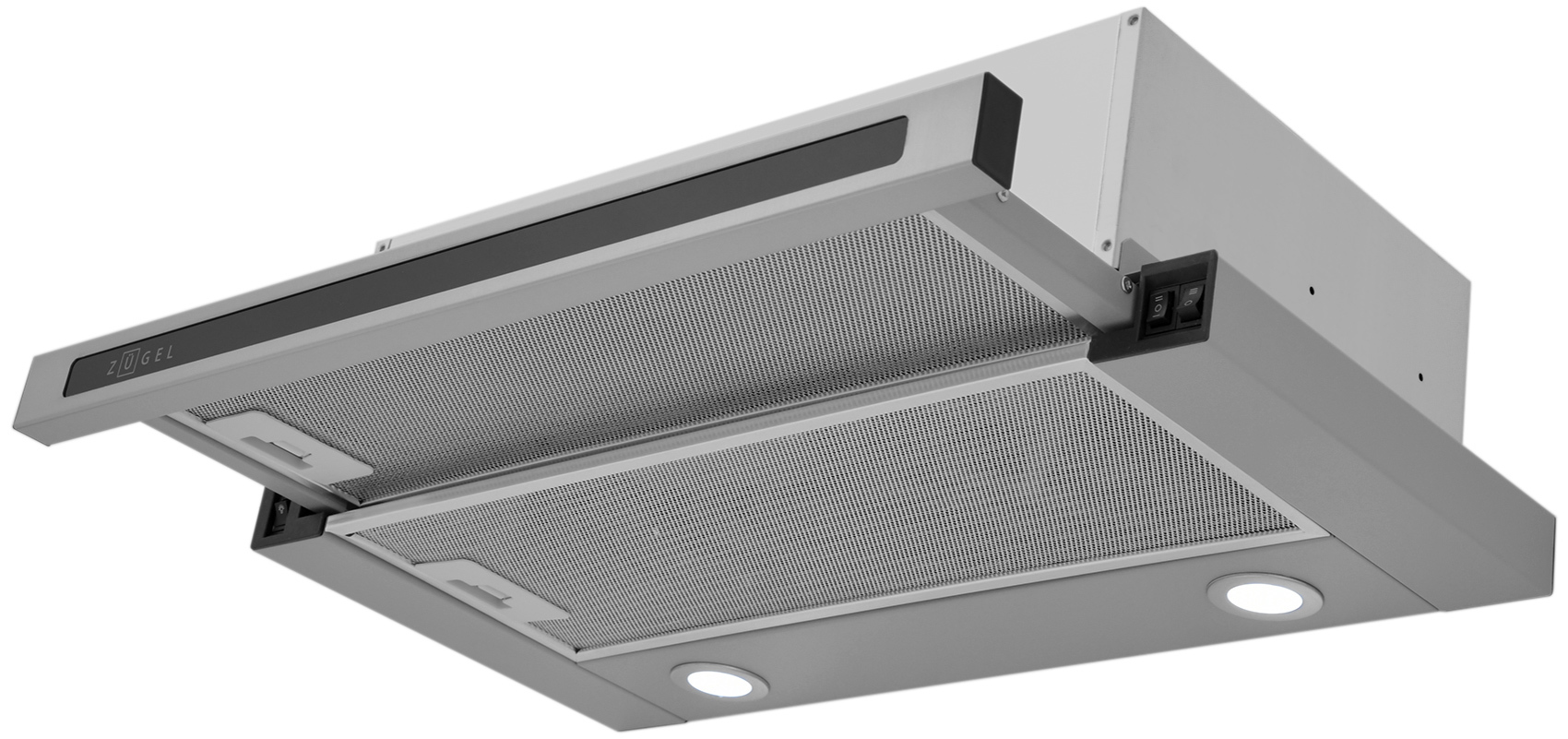 Изображение товара Встраиваемая вытяжка Zugel ZHT651GX 60 см нержавеющая сталь серебристая