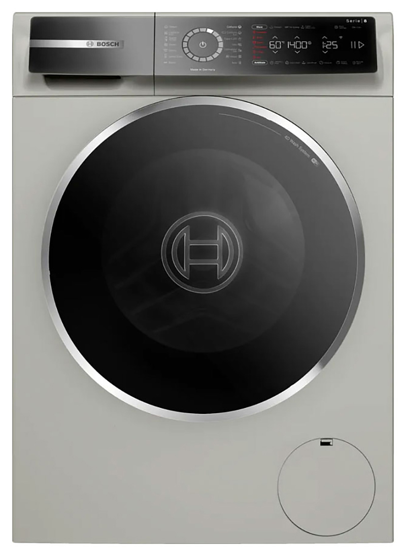 Изображение товара Стиральная машина Bosch WGB2440XME 9 кг серебристая с функциями EcoSilenceDrive