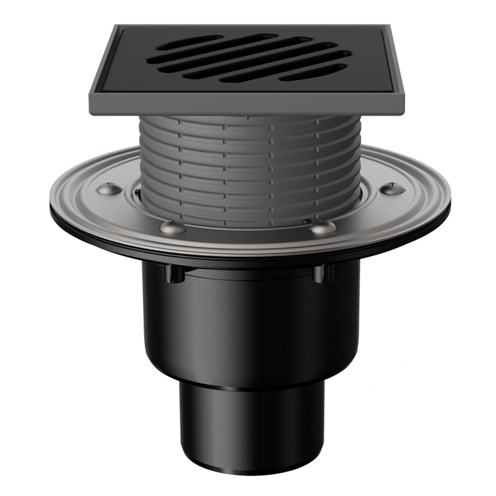 Изображение товара Трап для душа Fachmann 04.024 комбинированный затвор полипропилен 50/75/110 мм Россия