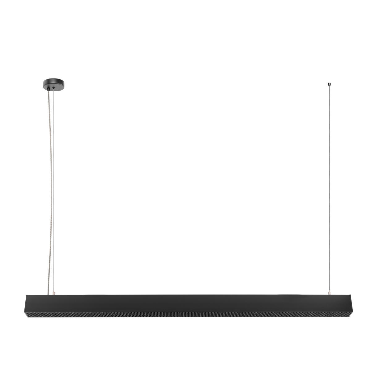 Изображение товара Светильник подвесной светодиодный Loft It Vim 10318-c black 11.14 м² холодный белый (голубой) свет цвет черный