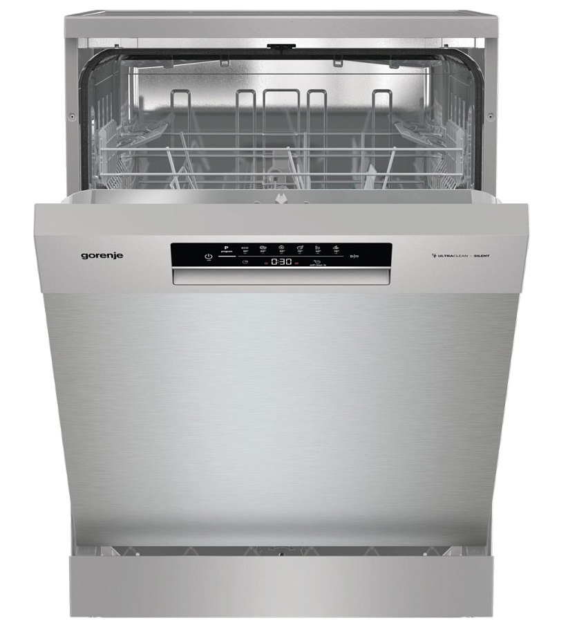 Изображение товара Отдельностоящая посудомоечная машина Gorenje GS642E90X 59.8 см 6 программ цвет серый, черный Изображение товара Отдельностоящая посудомоечная машина Gorenje GS642E90X 59.8 см 6 программ цвет серый, черный