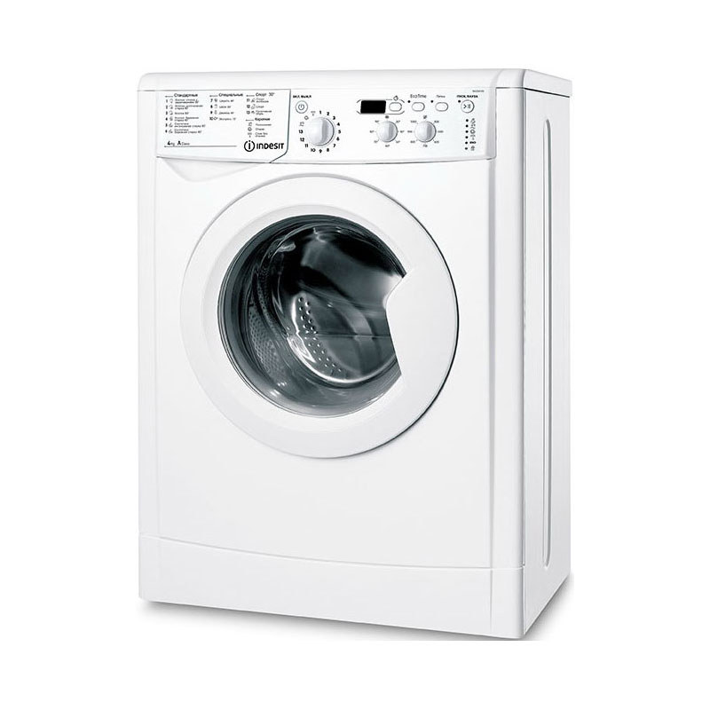 Изображение товара Стиральная машина Indesit IWUD 4105 4 кг фронтальная 85x59.5x33 см