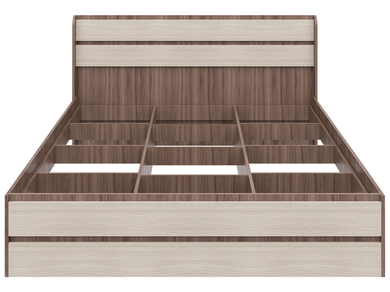 Изображение товара Кровать Пирамида Браво 160 ят/яс, двуспальная, Россия, классический стиль